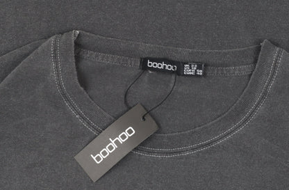 Boohoo Women's Black Arizona Graphic Cotton T-Shirt Size 22
