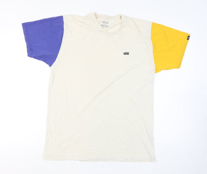 Mens UK Size L VANS Multicoloured  T-Shirt