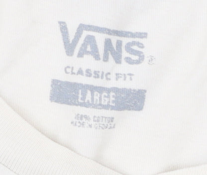 Mens UK Size L VANS Multicoloured  T-Shirt