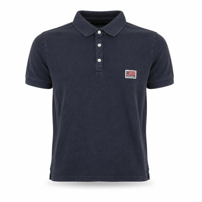 Boys UK Size L Superdry Blue Basic Polo