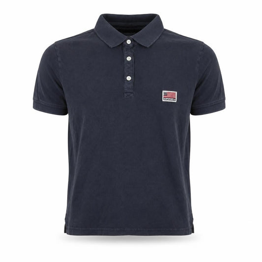 Boys UK Size L Superdry Blue Basic Polo