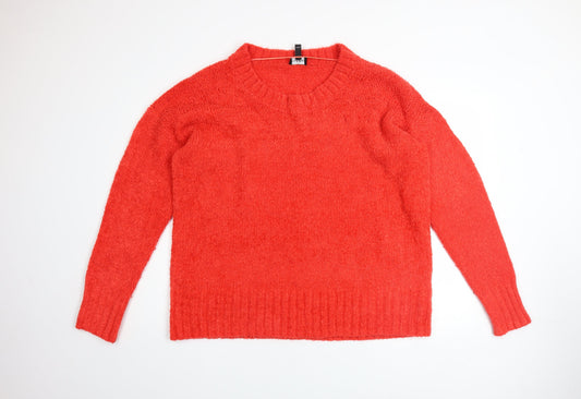 Womens UK Size XL Long Tall Sally Red Pullover Jumper