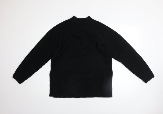 Womens UK Size S Marks and Spencer Black Pullover Jumper