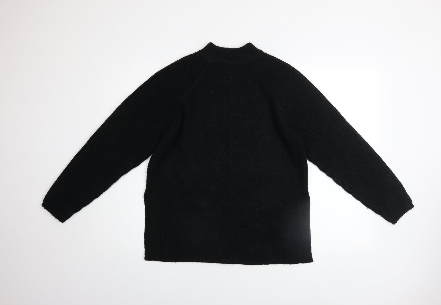 Womens UK Size S Marks and Spencer Black Pullover Jumper