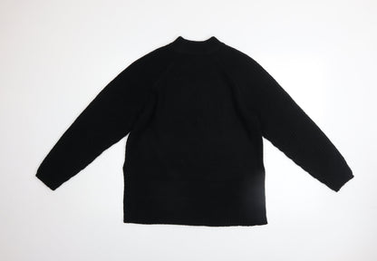 Womens UK Size S Marks and Spencer Black Pullover Jumper
