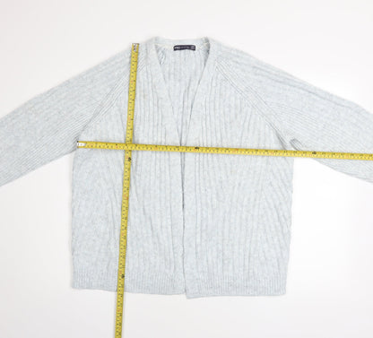 Womens UK Size L Marks and Spencer Grey Cardigan Jumper