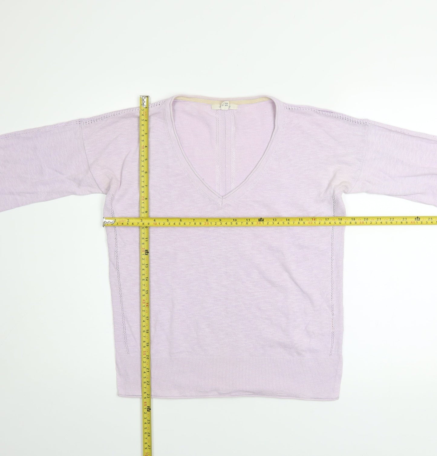 Womens UK Size 10 White Stuff Purple Pullover Jumper