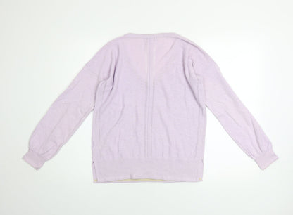 Womens UK Size 10 White Stuff Purple Pullover Jumper