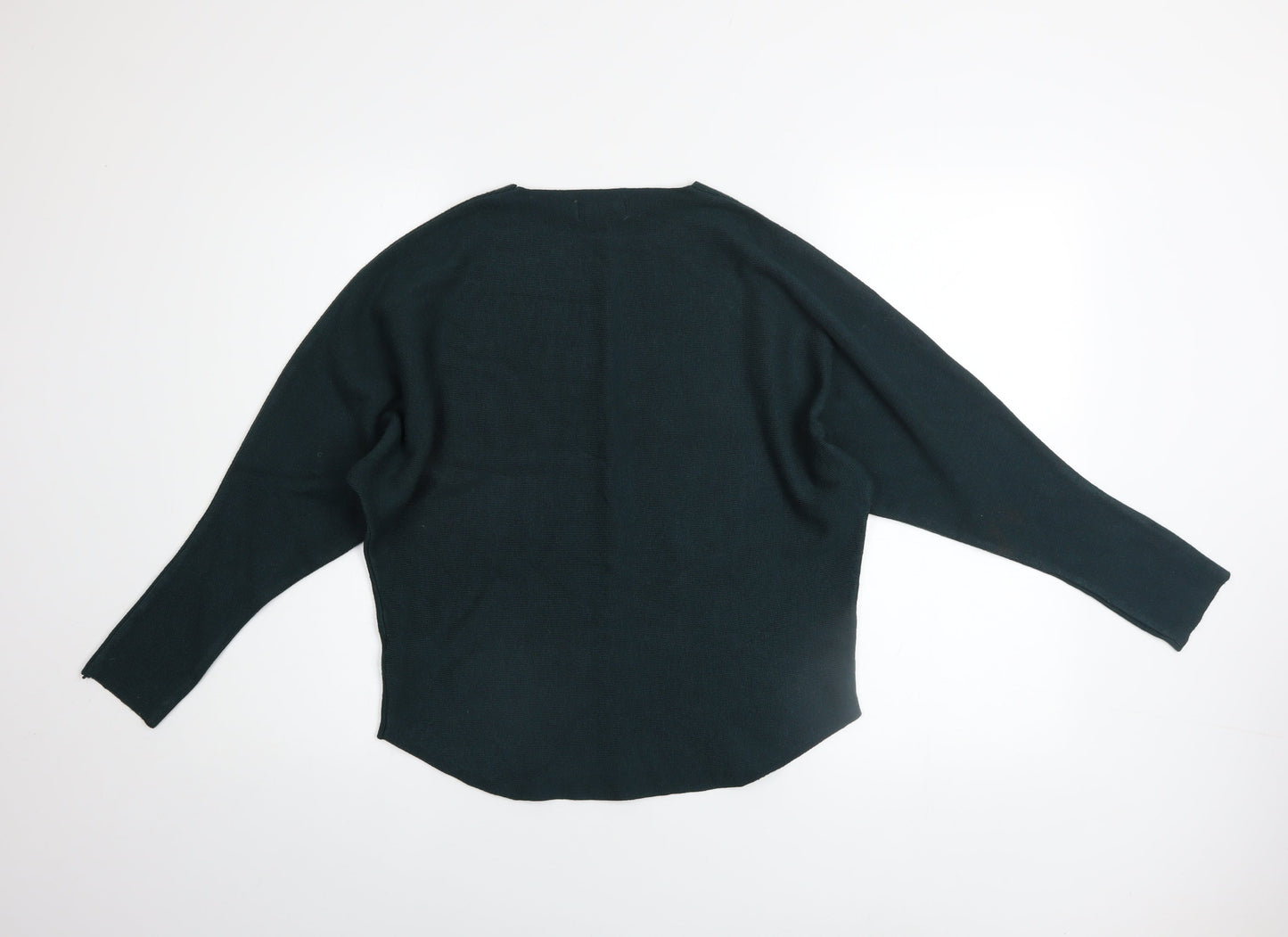 Womens UK Size M Quiz Green Pullover Jumper