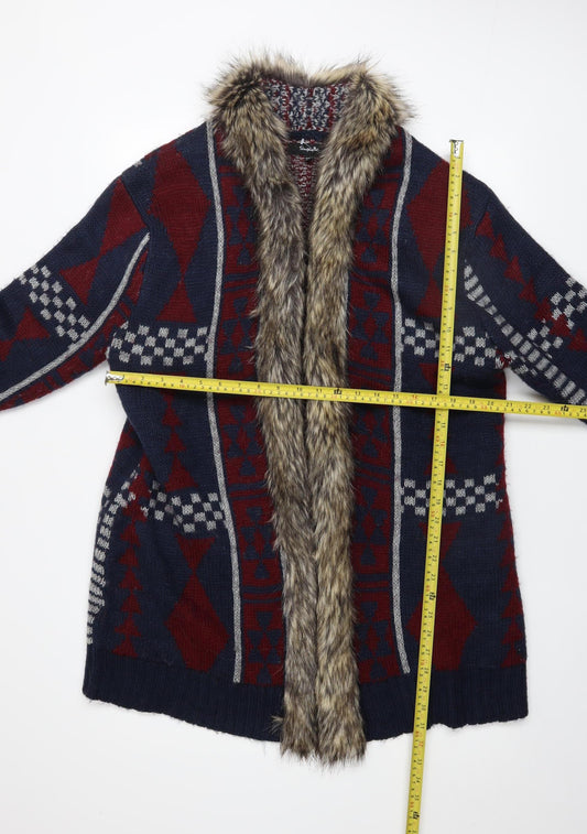 Womens UK Size 16/18 Simply Be Multicoloured Basic Jacket