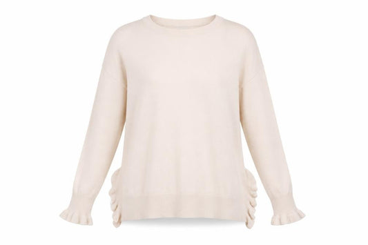 Womens UK Size S Jigsaw Beige Pullover Jumper