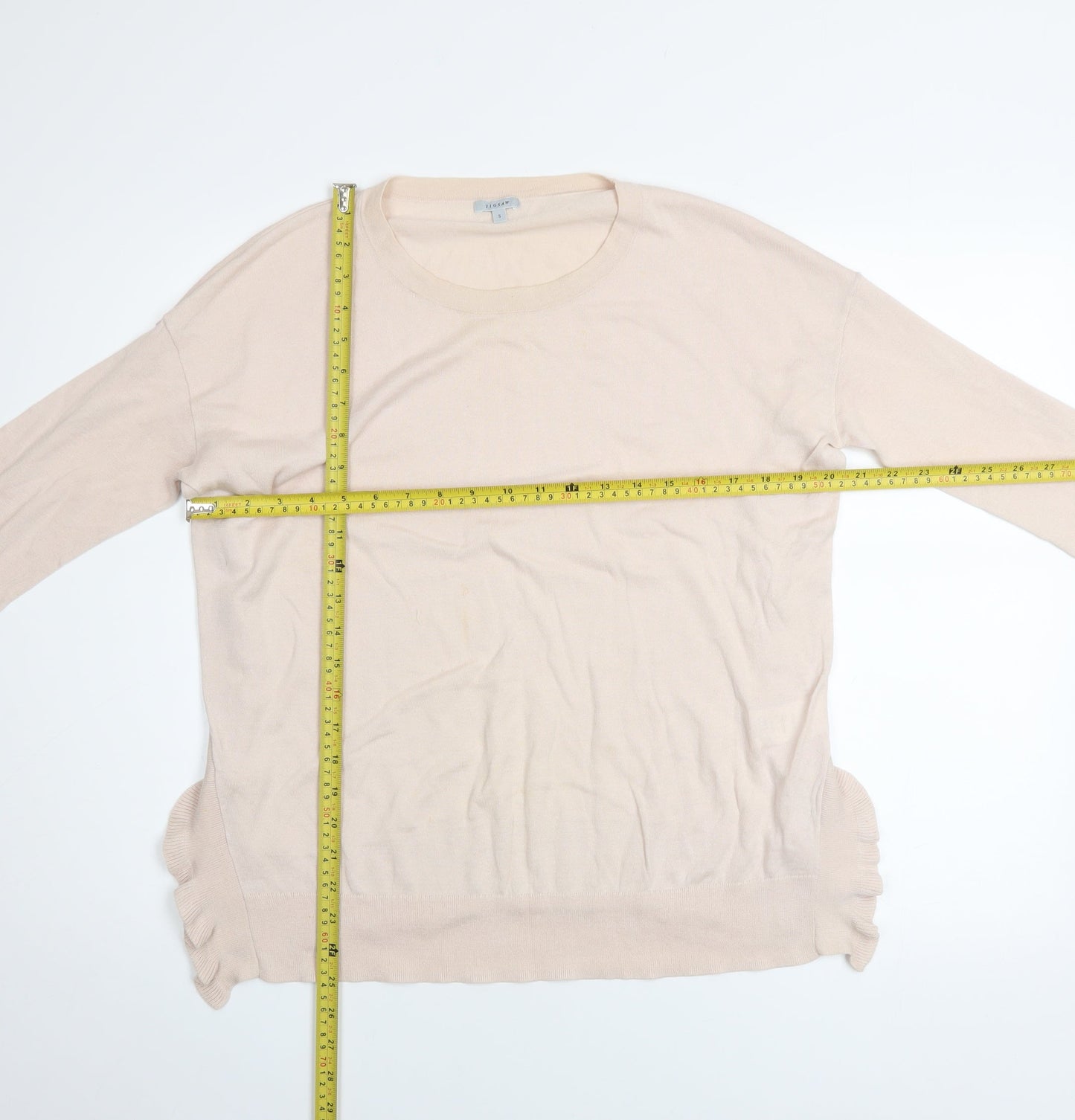 Womens UK Size S Jigsaw Beige Pullover Jumper