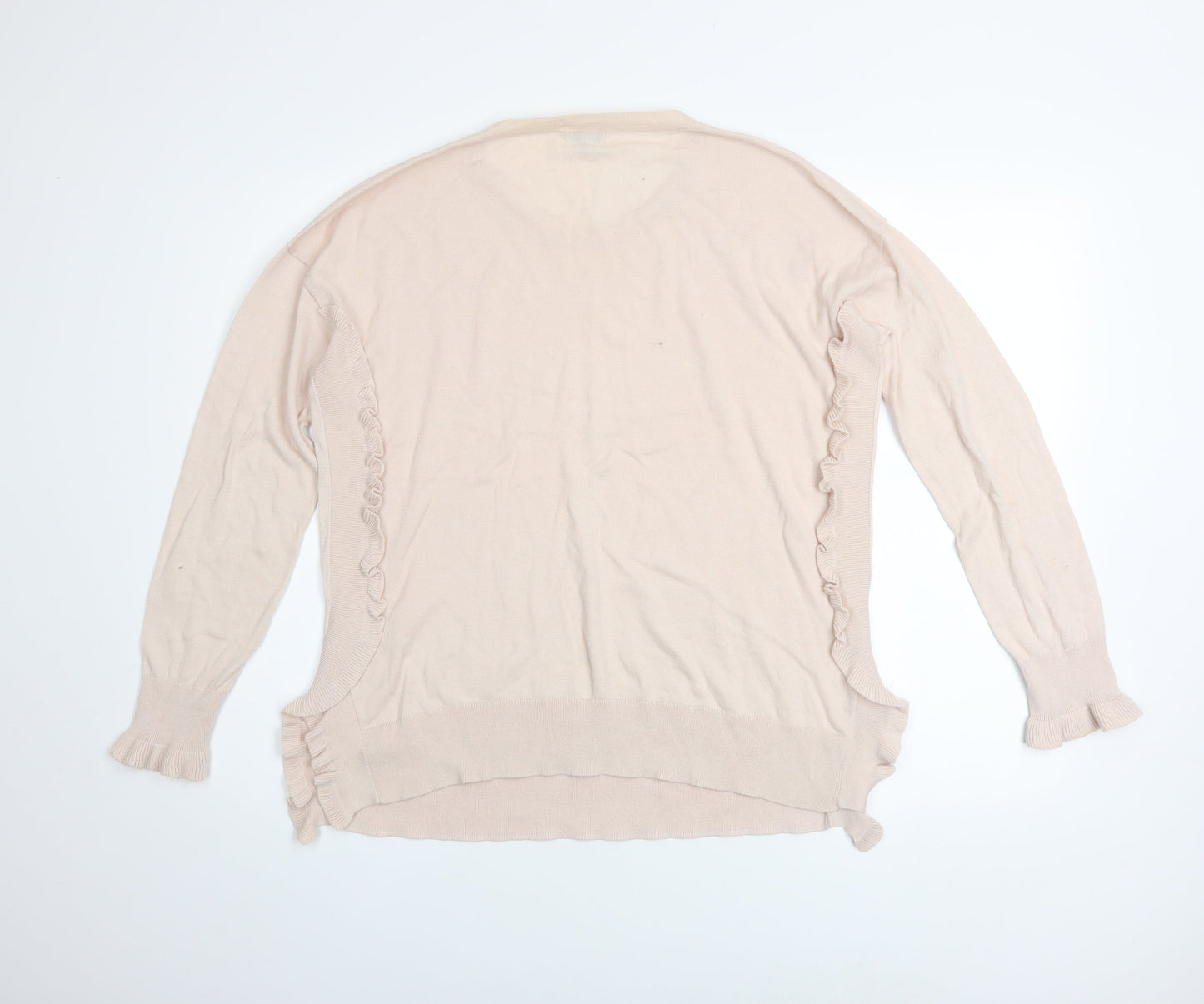 Womens UK Size S Jigsaw Beige Pullover Jumper