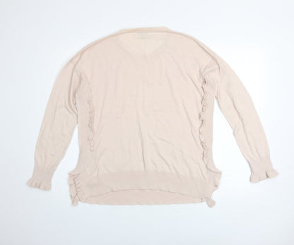 Womens UK Size S Jigsaw Beige Pullover Jumper