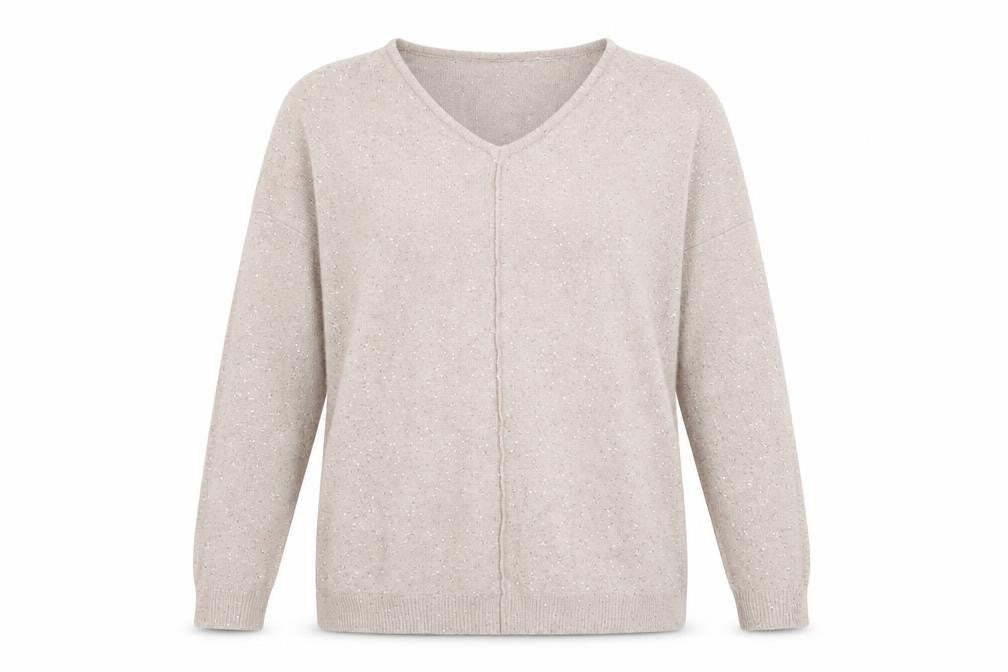 Womens UK Size L Wallis Beige Pullover Jumper