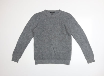 Mens UK Size XS Cedar Wood State Grey Pullover Jumper