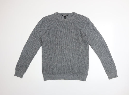 Mens UK Size XS Cedar Wood State Grey Pullover Jumper