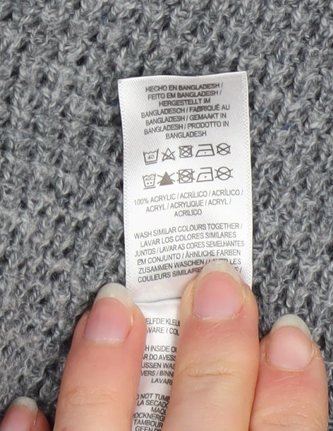 Mens UK Size XS Cedar Wood State Grey Pullover Jumper