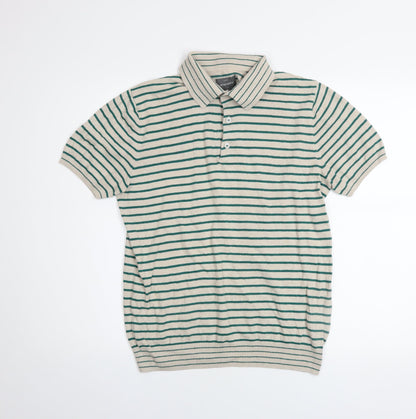 Mens UK Size M Peter Werth Cotton Polo Shirt
