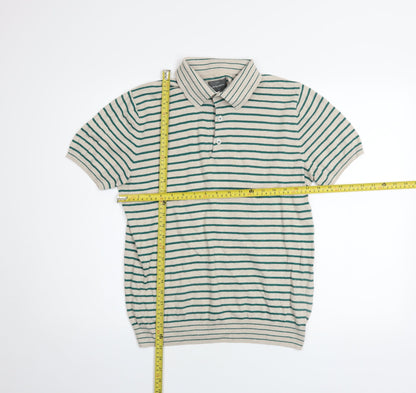 Mens UK Size M Peter Werth Cotton Polo Shirt