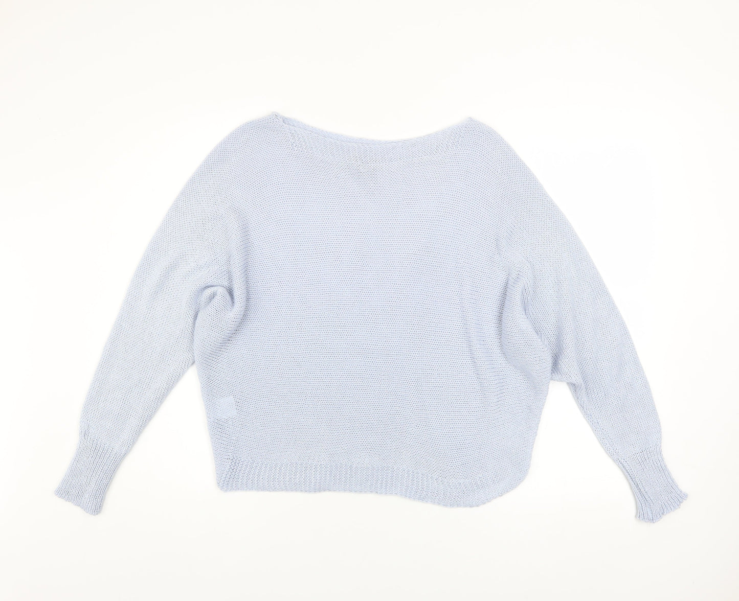Womens UK Size S Nina Murati Blue Pullover Jumper