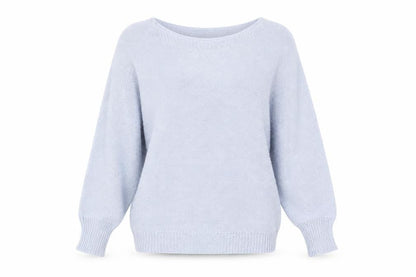 Womens UK Size S Nina Murati Blue Pullover Jumper