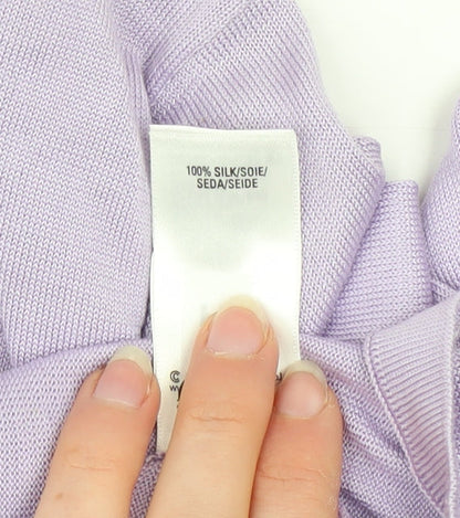 Womens UK Size 18 Marks and Spencer Purple Cardigan Jumper