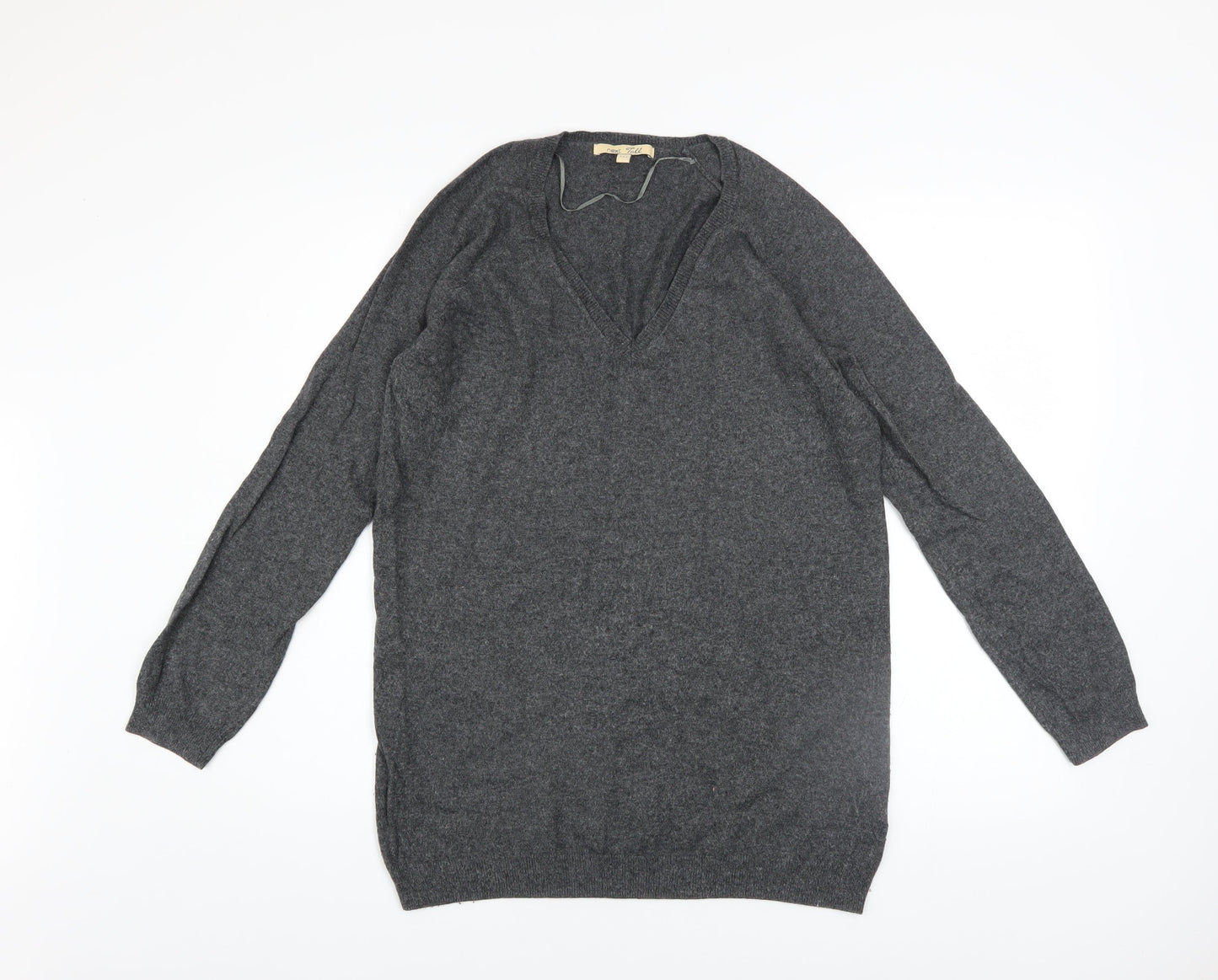 Womens UK Size 12 NEXT Grey Pullover Jumper