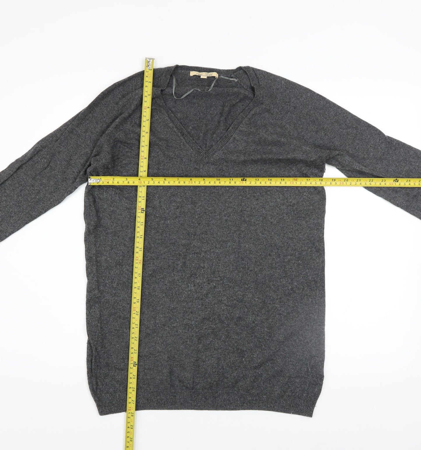 Womens UK Size 12 NEXT Grey Pullover Jumper