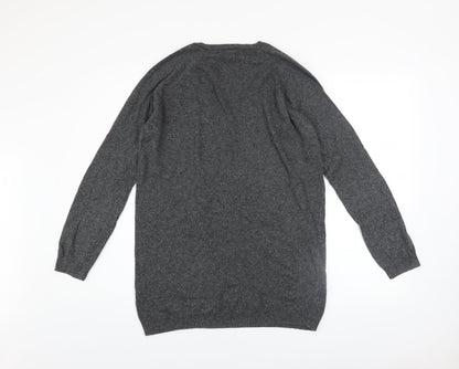 Womens UK Size 12 NEXT Grey Pullover Jumper