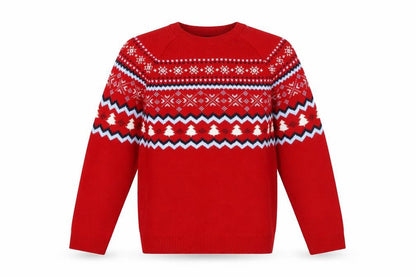 Mens UK Size M Burton Menswear London Red Pullover Jumper