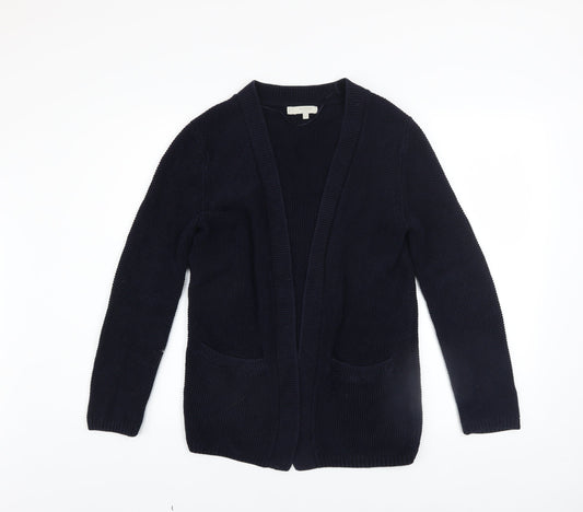 Womens UK Size XS Hobbs Blue Cardigan Jumper