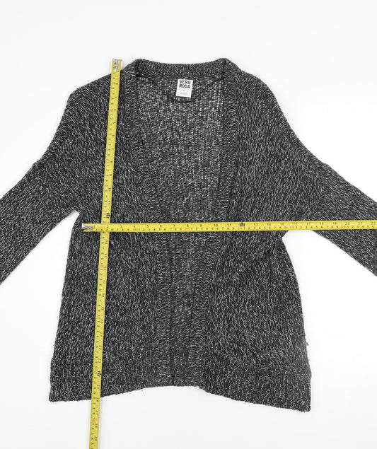 Womens UK Size S VERO MODA Grey Cardigan Jumper