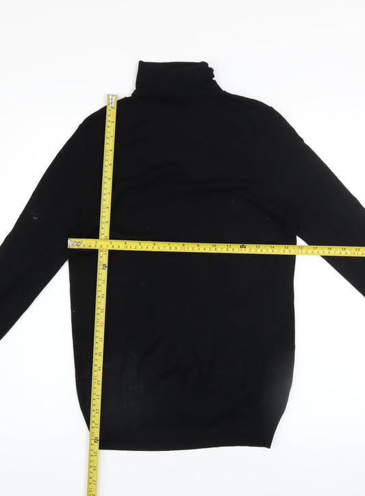 Womens UK Size 8 Zara Black Pullover Jumper