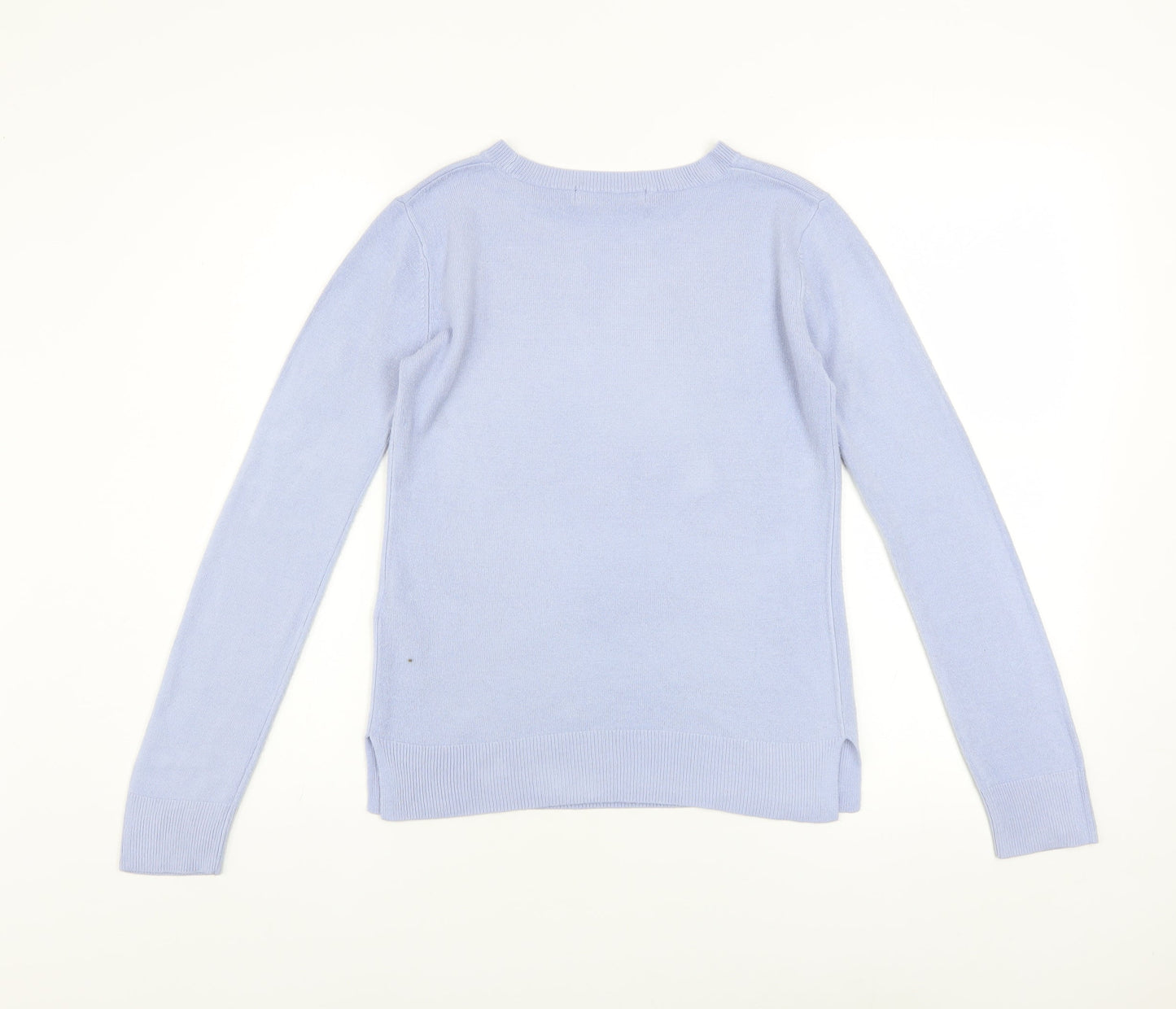 Womens UK Size 6 Marks and Spencer Blue Pullover Jumper