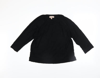 Womens UK Size L Philosophy Black Pullover Jumper