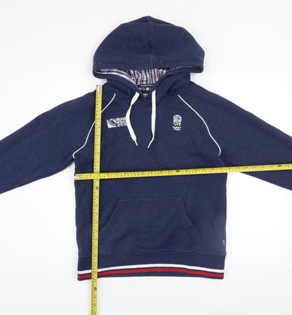 Womens UK Size 10 Canterbury Blue Pullover Hoodie