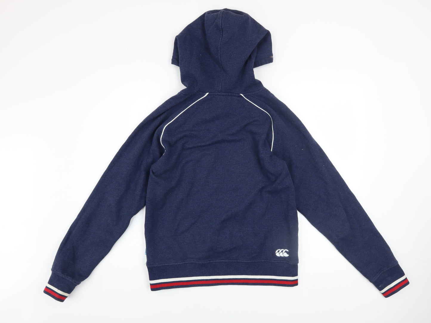 Womens UK Size 10 Canterbury Blue Pullover Hoodie