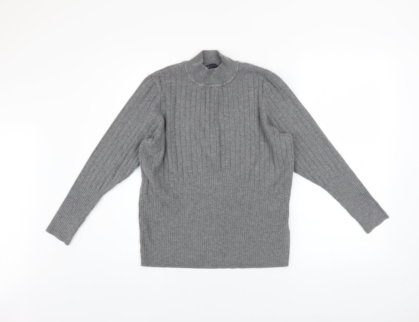 Womens UK Size 18 Marks and Spencer Grey Pullover Jumper