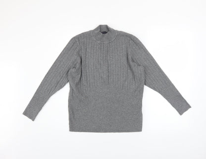 Womens UK Size 18 Marks and Spencer Grey Pullover Jumper