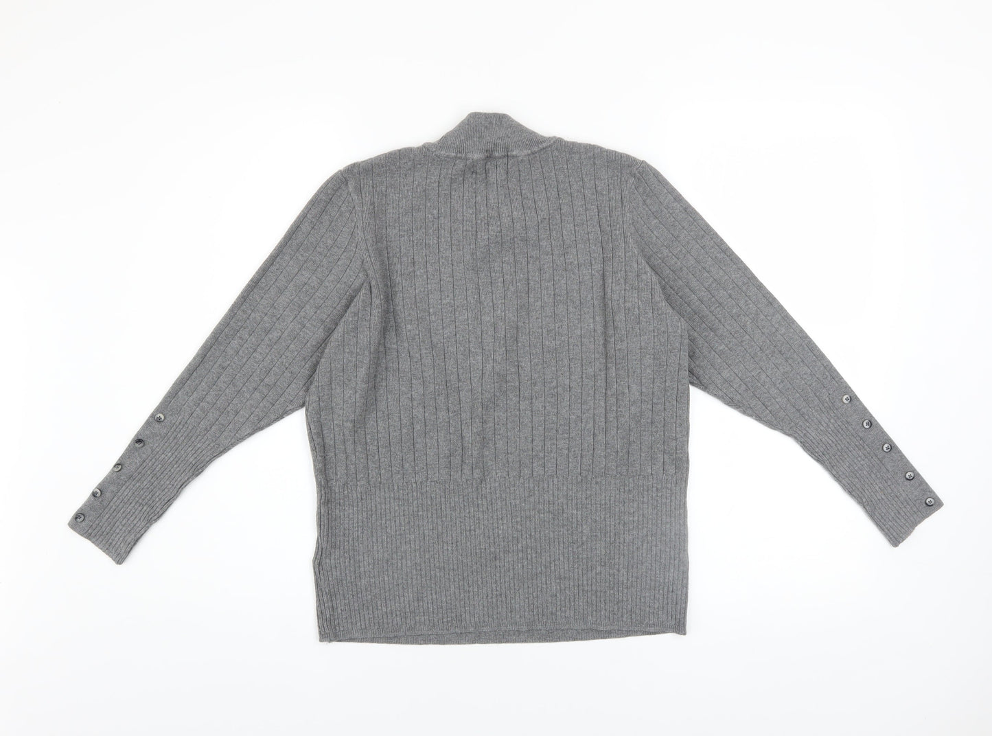 Womens UK Size 18 Marks and Spencer Grey Pullover Jumper