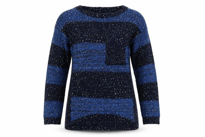Womens UK Size S Carmin Blue Pullover Jumper