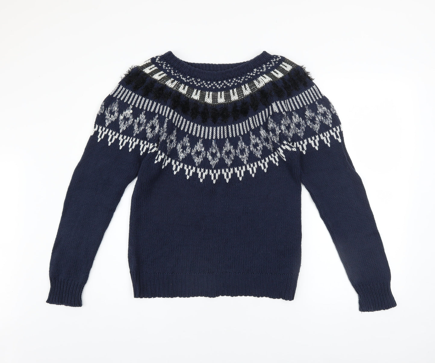Womens UK Size S VERO MODA Blue Pullover Jumper