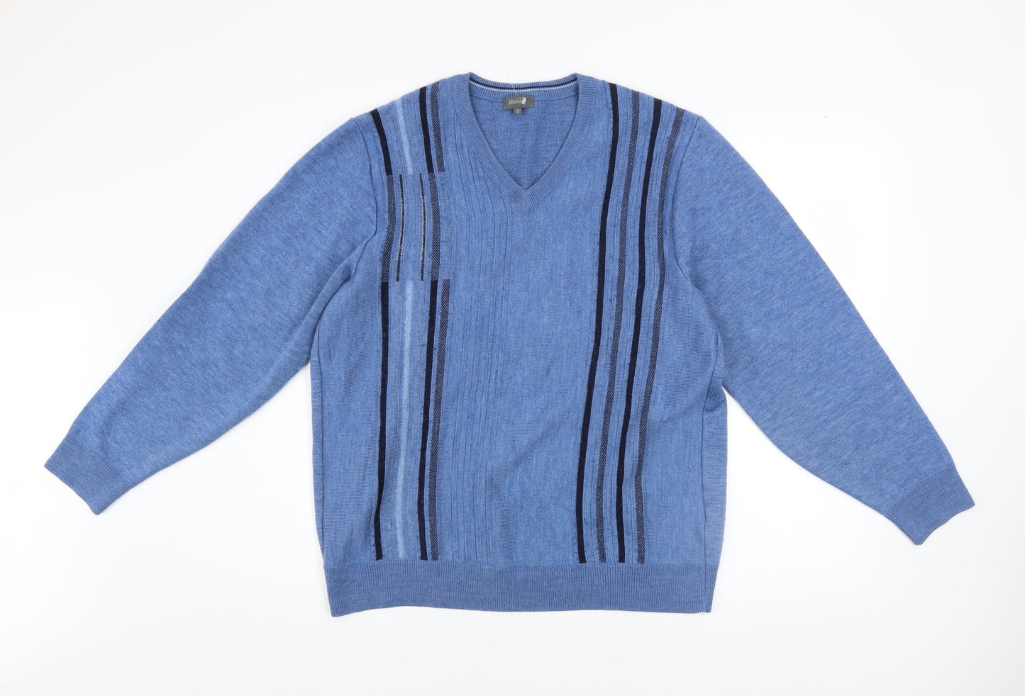 Mens UK Size M Wolsey Blue Pullover Jumper