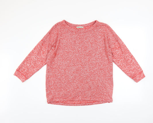 Womens UK Size 10 Whistles Red Pullover Jumper