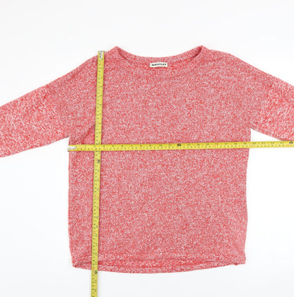 Womens UK Size 10 Whistles Red Pullover Jumper