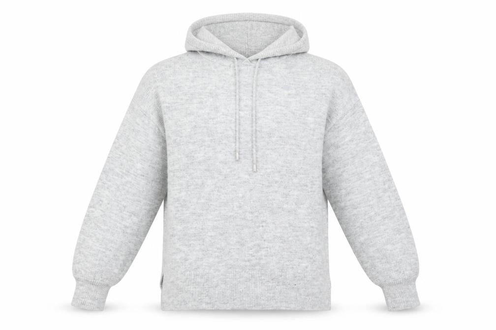 Womens UK Size S Peacocks Grey Pullover Hoodie