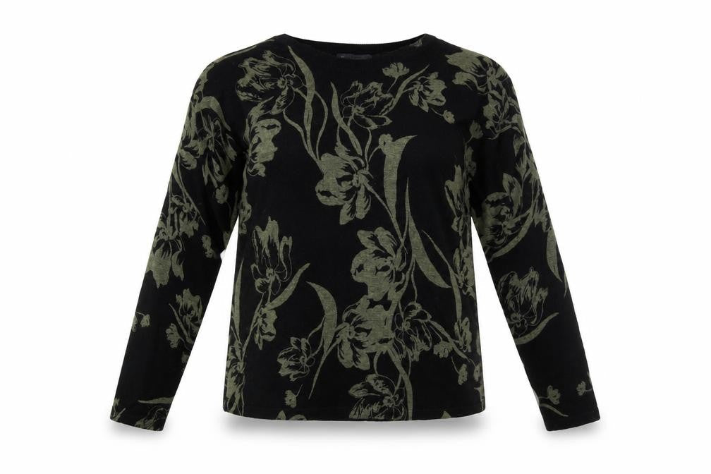 Womens UK Size M Marks and Spencer Black Pullover Jumper