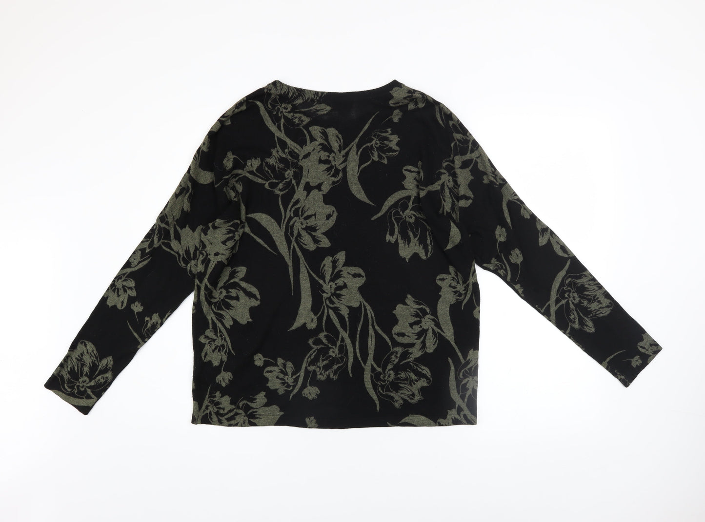 Womens UK Size M Marks and Spencer Black Pullover Jumper