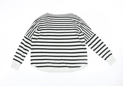Womens UK Size M French Connection Black Pullover Jumper